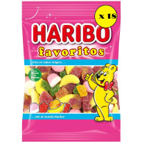 Favoritos Azúcar  HARIBO  Pack 18*90 Gr