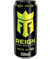 REING Bebida Energética SOUR APPLE - Sabor MANZANA - 500 ML