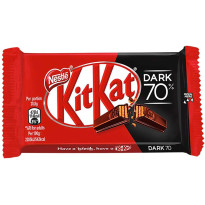 Kit Kat Chocolate Negro 70% NESTLÉ 24 Unid