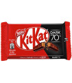 Kit Kat Chocolate Negro 70% NESTLÉ 24 Unid