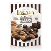 Almendra Chocolate Negro Mi Momento LACASA 125 Gramos