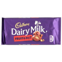 Cadbury Dairy Milk Fruit & Nut Tableta 200 Gramos