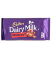 Cadbury Dairy Milk Fruit & Nut Tableta 180 Gramos