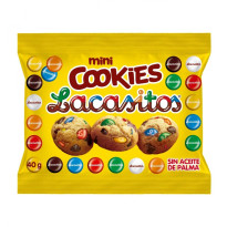 Mini Cookies Galletitas LACASITOS 20 Unidades