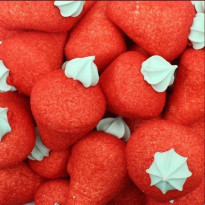 Fresas Rojas Marshmallow  46 Unidades