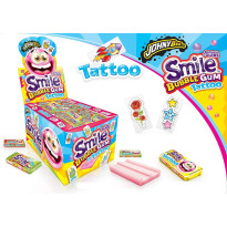 Smile Bubble Gum Tattoo 200 Unidades