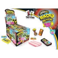 Radio Active Tattoo Bubble Gum Tattoo 200 Unidades