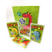 DINOS Chupa + pica pica  40 unidades CERDÁN