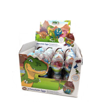 Dino Friends  Huevos de Chocolate con Sorpresa  24 Unid