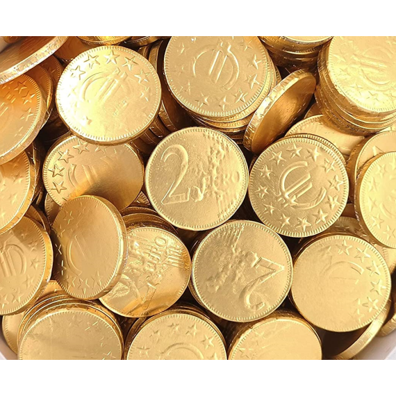Monedas Chocolate con Leche SIMONCOLL 200 Unidades