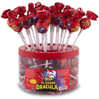 Mega Chupa CONDE DRACULA Rellena Chicle  CERDÁN 900 Gr