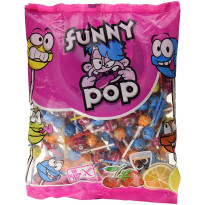 Funny Pop Chupa Sabores Surtidos  JL 200 Unid