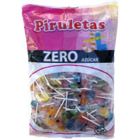 Zeroletas Piruletas Sin Azucar JL 200 Unid