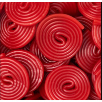 Discos Rojos Regaliz Fresa VIDAL 1 Kg
