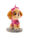 Vela Cumpleaños Paw Patrol Patrulla Canina Skye Figura 3D DEKORA