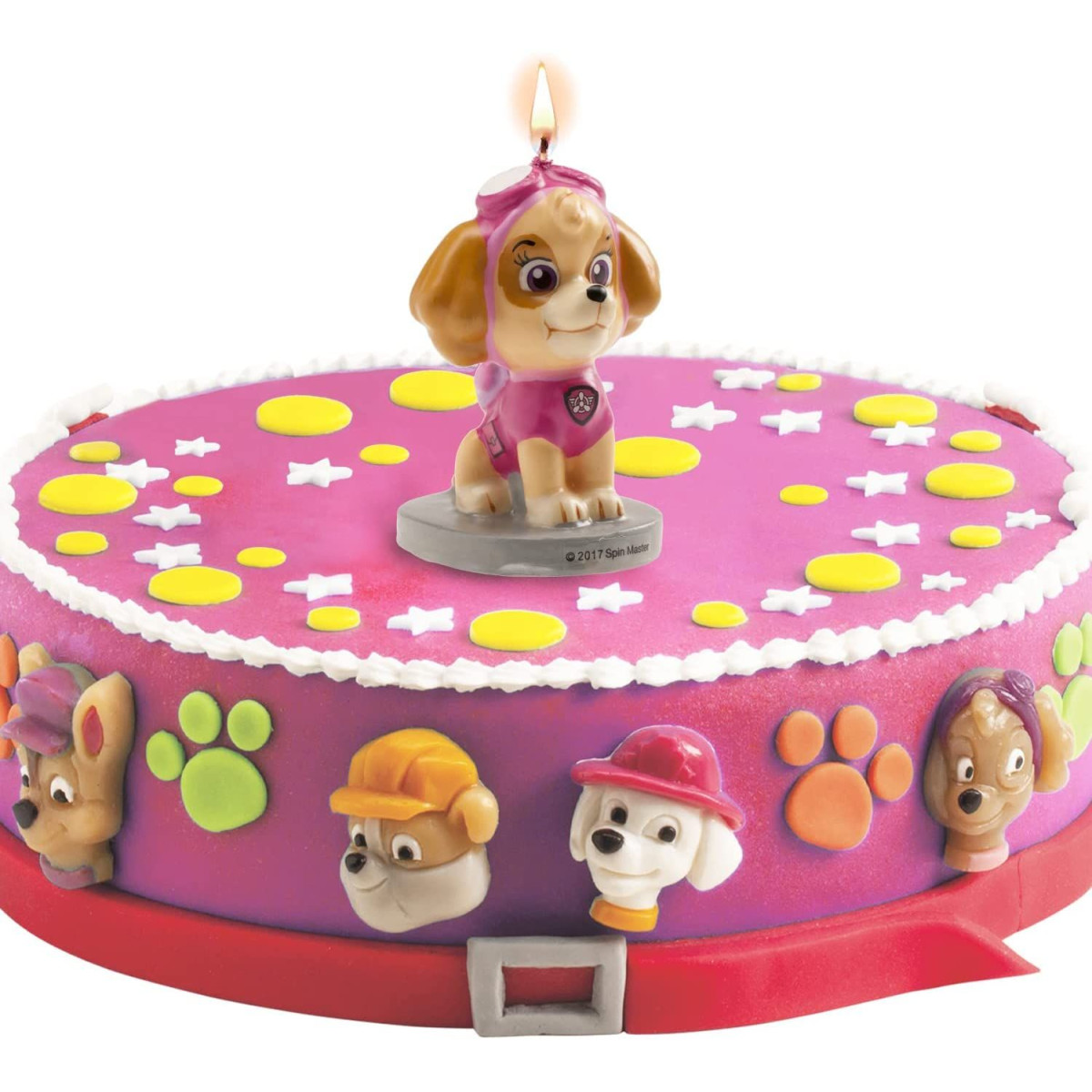 Decoración para tarta de la Patrulla Canina Chase y Marshall - 5 unidades  por 13,75 €