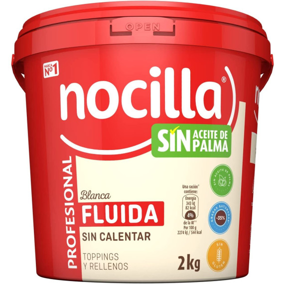 NOCILLA  Profesional Crema Blanca Fluida 2 Kg