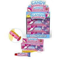 Brush N´Lick Candy  Cepillo + Pasta Caramelo 12 Unidades