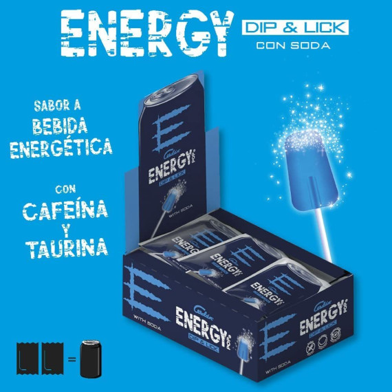 Energy Pop Dip & Lick  40 unidades CERDÁN