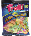 Gusanos Ácidos Sour Glowworms TROLLI 100 Gramos