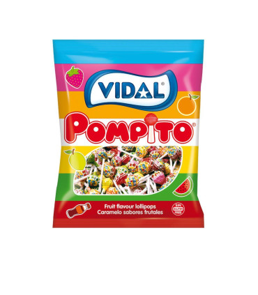 Pompito Sabores Surtidos  VIDAL 100 Unid