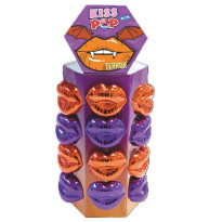 WOW KISS POP LUX Labios Chupetes Brillo  24 Unidades