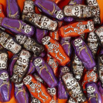 Figuras Esqueletos Chocolate Halloween 1000 Gr