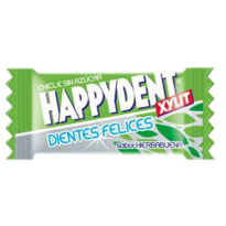 HAPPIDENT - Chicles sin azúcar-hierbabuena