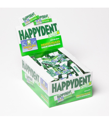 HAPPIDENT - Chicles sin azúcar-hierbabuena