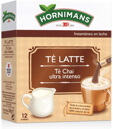 Té Latte Chai Ultra Intenso HORNIMANS 12 Sobres