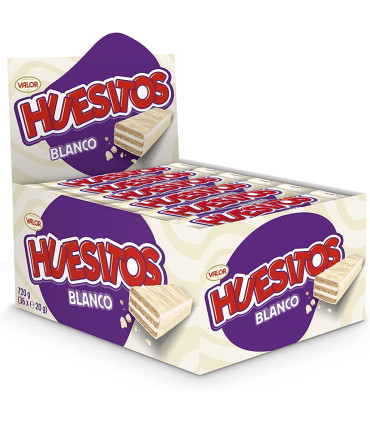 Huesitos Chocolate Blanco VALOR 36 Unid