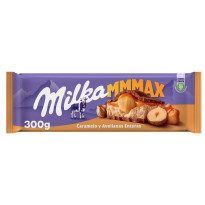 Milka Caramelo con AVELLANAS ENTERAS  300 Gramos