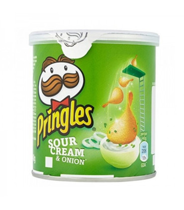 Patatas Fritas Pringles  SOUR CREAM&ONION  12 Unidades