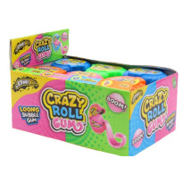 Crazy Roll Gum Chicle Enrollado 24 Unidades