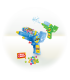 Gun Candy Pistola De Agua con Caramelos JOHNYBEE 12 Unidades