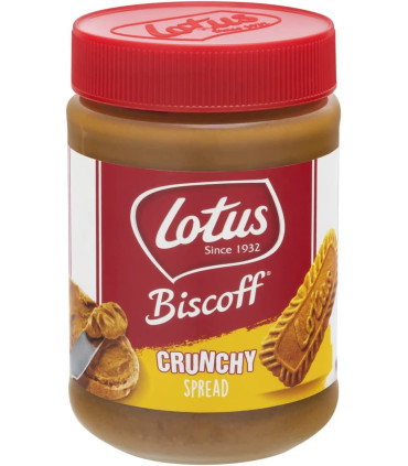 CRUNCHY LOTUS BISCOFF Crema Untar  380 Gramos