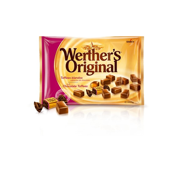 Werther'S Original - Toffee blandos cubiertos de chocolate 