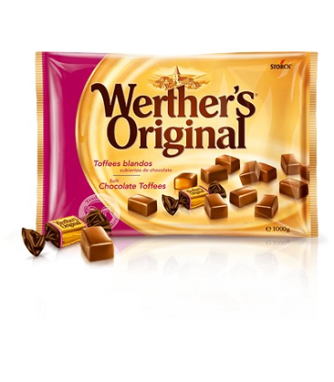 Werther'S Original - Toffee blandos cubiertos de chocolate 